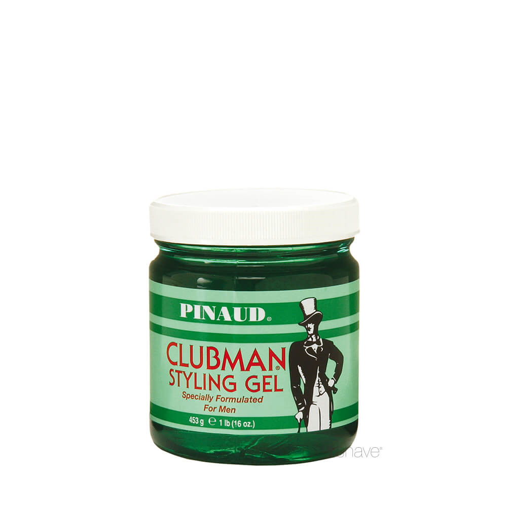 Se Pinaud Clubman Styling Gel, 453 gr. hos Proshave